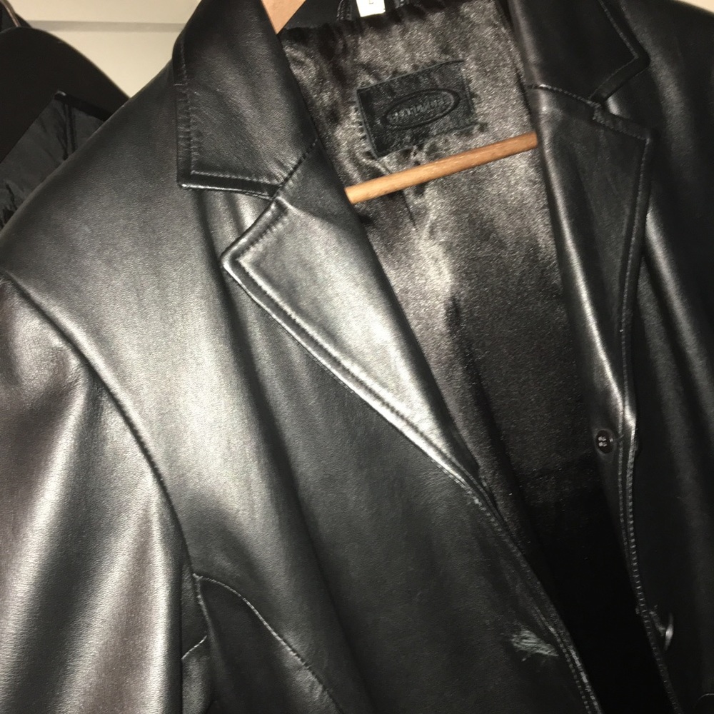 Beardmore leather jacket